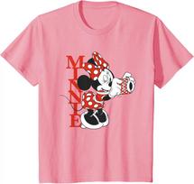 Hot Fashion Disney Minnie Mouse with Camera Polka Dot Day Vintage T-Shirt S-4XL Four Seasons Gift XL
