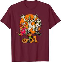 Hot Fashion Disney 100 Mickey Donald Goofy & Pluto Halloween Costumes T-Shirt S-4XL Four Seasons Gift XXXL