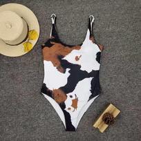 One-Piece Printing New Split Bikini Sexy Bikini Bikini M
