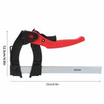 Adjustable F Clamp One Handed Bar Clamp Durable Woodworking Clamp  Gluing