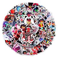 10/30/50pcs Animation Helluva Boss Cartoon Stickers Funny Anime Sticker DIY Skateboard Phone Luggage Car Decals Decoration Toy