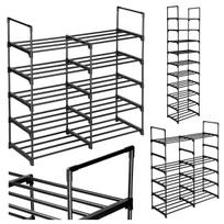 ARON shoe rack 10 levels cabinet modular shelf large