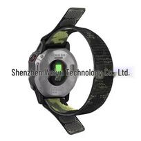 22mm/26mm Camouflage Nylon Velcro Watch Strap for Garmin fenix8 Pro 7X 6 5 22mm