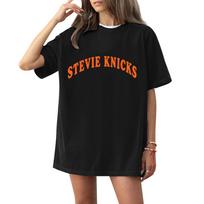Women's Letter Print Short Sleeve T-Shirt, Fashionable Casual Everyday Top, Trendy Graphic Tee for Summer and Daily Wear L