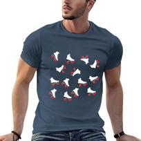 Roller Skates Skt Art Roller Blades Retro Tshirt Daily Wear Print Tshirt S