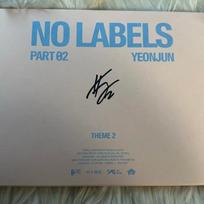 Album signed by YeonJun