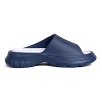 Unisex sandalai Vyriškos šlepetės Moteriškos didelio dydžio basutės 44/45 juoda/pilka spalva
