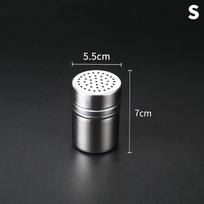 Multipurpose Stainless Steel Seasoning Jar Salt Sugar Bottle Kitchen Gadgets Spice Pepper Shaker Spice Jar Toothpick Holder small