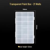Portable Paint Set: 36-Well Gouache, 48-Well Acrylic, and Watercolor Palettes for Sketching.