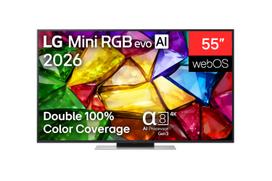 LG 55MRGB87B3B 55" (139 cm) 4K Mini RGB evo Smart TV | LG