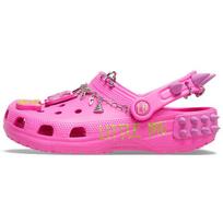 Crocs LittleBig Classic Clog Sandals Pink Unisex 207546-6QQ 42-43