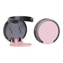 Cup Holder Portable Wall-Mounted Coffee Cup Holder Space-Saving Plastic Drink Holder