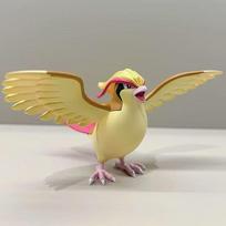 Sandėlyje 7cm Anime Pokemon Pidgeot Figūrėlė Veiksmo Figūrėlė Modelis Kolekcija Statulėlė Stalo Dekoras Lėlės Vaikų Žaislai Gimimo Dienos Dovana beige
