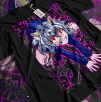 Neferpitou T-Shirt Hunter X Hunter Manga Strip HXH Anime Tshirt Tee All Size - Men's Summer Cotton Graphic Tee S