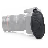 Digital Camera for Canon EOS Nikon Olympus SLR/DSLR PU Leather Strap Black Camera Hand Grip Leather Wrist Strap