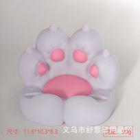 Cute 3D Printed Cat Paw Phone Holder For Desktop Anti Vibration Adjustable Lazy Stand For Mobile Devices