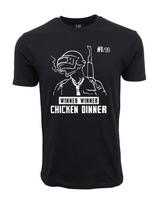 Unisex Adult Casual Graphic PUBG Winner Winner Chicken Dinner Graph... M
