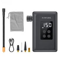 TINSOL electric mini bike air pump, convenient wireless tire inflator, maximum pressure 150 PSI, 3600mAH battery juoda