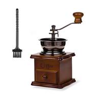 Jiaqi Retro Wooden Manual Coffee Grinder