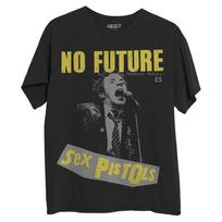 Sex Pistols T-Shirt No Future Punk Rock Band Black New M