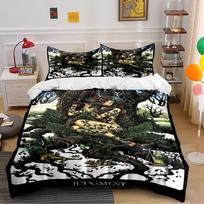 Nature Fantasy Tree Woman Bedding Set Bedding set (1 duvet cover, 2 pillowcases, duvet not included) 135x200cm