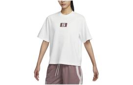 Nike Drop Shoulder Sleeve T Shirt Women's White FJ2703-121 L