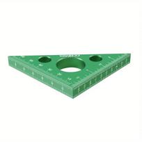 45/90 Degree Woodworking Right Angle Ruler Aluminum Zinc Zinc Alloy Height Measuring Ruler  Engineering