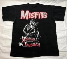 Misfits Grupė Retro 1999 Brutalumo Paveldas Punk Rock Grupė Juodi Unisex Marškinėliai Unisex Marškinėliai L