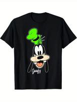 Funny Disney's Goofy T Shirt Couple Unisex Men Summer Cotton Women Tee Oversize Top Acation Travel Birthday Gift Mickey Mouse L