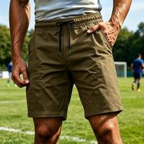 Men's Cargo Shorts with Pockets – Lightweight Multi-Pocket Casual Shorts for Summer L