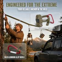 High Strength Tent Rope Adjustable Laundry Hanging Rope Durable Camping Rope  Laundry Use