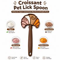 Silicone Pet Lick Stick with Non- Handle, Interactive Dispenser for Dogs and Cats, Feeding Toy One Size