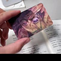 Creative  Cards Iguro Obanai Anime Action Figures Cartoon Grating Card Toys Children Birthday Gift Anime Merchandise