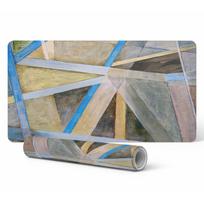 Podkładka Gamingowa Antypoślizgowa Pod Myszkę Geometryczne Linie 120X60 Cm