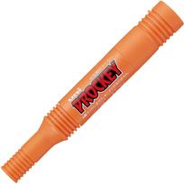 Mitsubishi Pencil Procky Twin Sign Fine Broad Pack of 10 Water-Based Pen, + Tip, Orange, PM150TR.4,