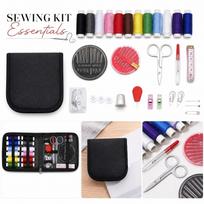63 Piece Portable Sewing Kit, Travel Sewing Supplies Set with Needles, , Scissors and Accessories for Home and Emergency Repairs One Size