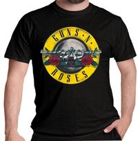 Guns N Roses T Shirt Classic Logo Rock Licensed Tee Black S 5XL XXXXL