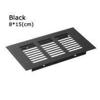 Alloy Wardrobe Accessories Louver Ventilator Grille Hole Ornaments Air Vent Decor Vents Cover 8x15cm