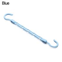 Plastic Clothes Storage Folding 5-Hole Clothes Hanger Closet Organizer Magic Hanger Space Saving