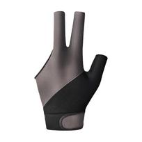 1PC Professional Three-Finger Billiard Gloves For Left Hand Color Matching Style Non-Slip Breathable Competition Gloves Billiard Supplies