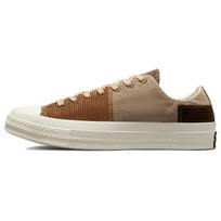 Beyond Retro x Converse Chuck 70 Low Upcycled Corduroy Unisex Sneakers Tan Brown Egret A03082C 41