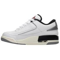 Air Jordan 2/3 White Black Metallic Silver Men Sneakers FD0383-148 40