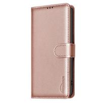 Business Leather Case for Nokia G42 G22 C32 C22 Flip Wallet Card Holder Cover Nokia G22 rožinio aukso spalvos