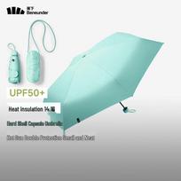 Beneunder UV Protection Dual-Use Capsule Five-Fold Umbrella