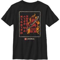 Fifth Sun Kids' Lego Ninjago Fire Ninja Boys Short Sleeve Tee Shirt S įvairiaspalvis