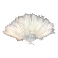 Folding Feather Fan Handheld Fairy Fan New Year Birthday Gift Supplies