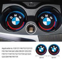 X5 X6 2025 New For BMW M X3 X5 X6  2Pcs Rubber Car Coaster Buffer Anti Noise Mat Cushion For BMW F15 G05 F16 G06 F25 G01 G08 F26