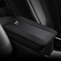 For New Bentley Flying Spur Continental GT Bentayga Mulsanne Universal Car Leather Armrest Protector Box Mats Auto Accessories