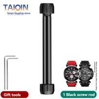 Apsauginės dalys Tissot T-Sport T-Race T115.417 nerūdijančio plieno ausies apsaugos dirželio ausų jungimo strypo sriegio strypo priedai For T115.417A gray