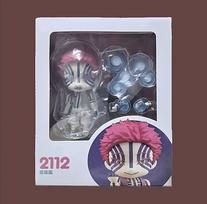 GSC Nendoroid 2112 Demon Slayer Akaza Q Version 3 Facial Swap Action Figures Anime Collectible Model Toy Desktop Ornament Boys Present